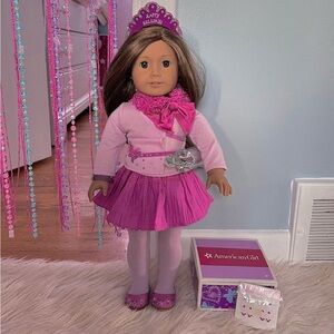 American Girl sweet sequins party accessories